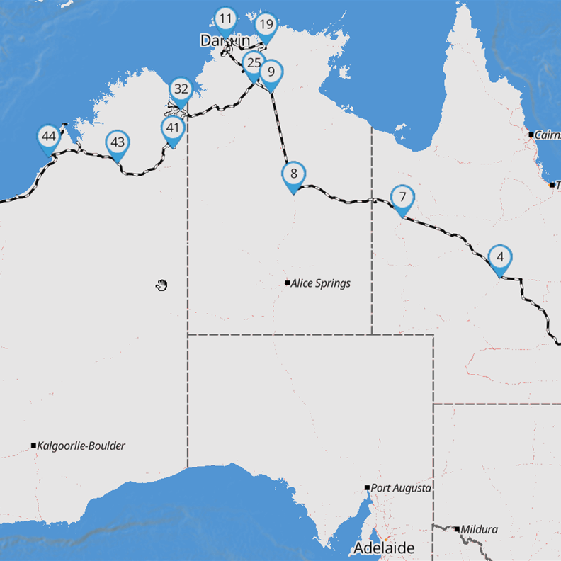 Tracker to Perth