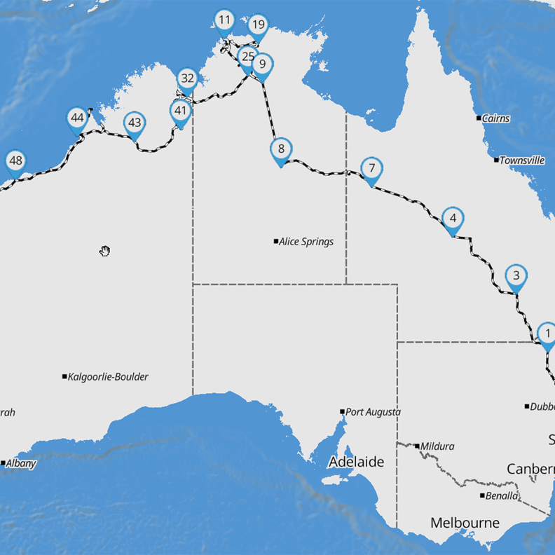 Tracker to Margaret River