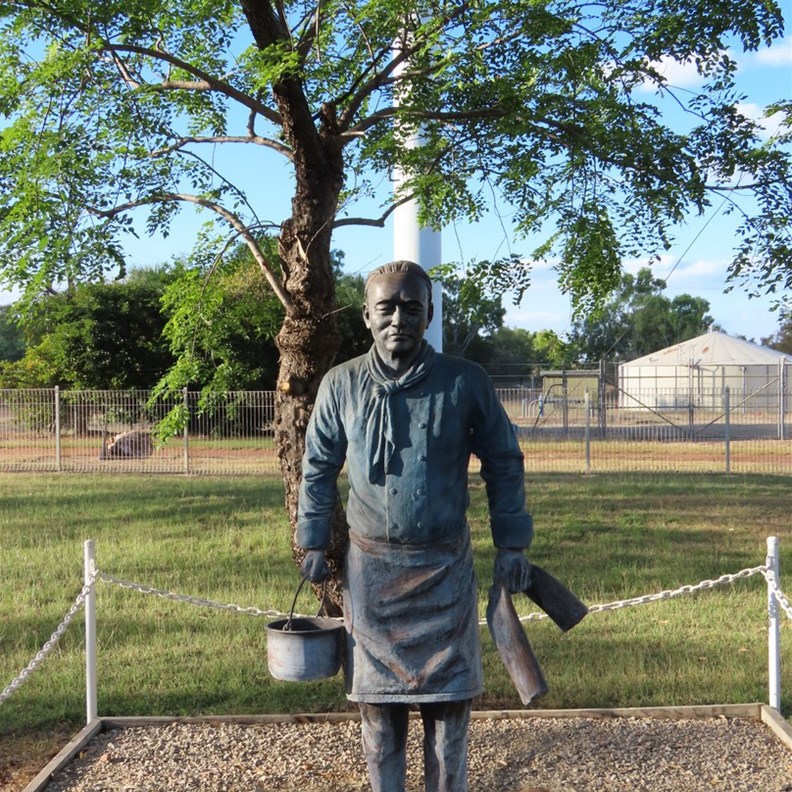 The Chinese Cook on Elsey Station