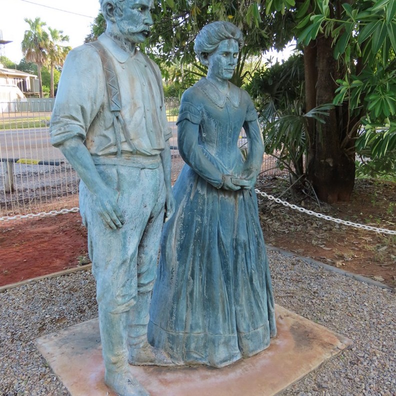Jeanie (Author of the We of the Never Never Story about Elsey Station 1890's) & Aeneas Gunn