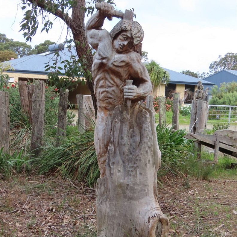 Chainsaw Sculpture 6