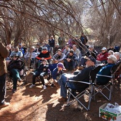 Bob Cooper Outback Survival Session in the bush