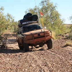 Driving up Coolbro Creek