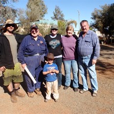 happy helpers at the Laarger