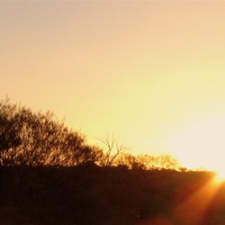 And the sun goes down