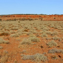South western end of the breakaways