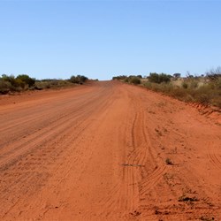 A section of the Great Central Road in excellent condition
