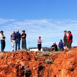 The group above the breakaway 