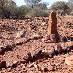 Aboriginal cerimonial rock placements