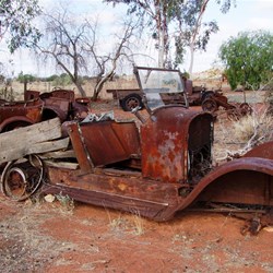 The cars like the town - buggered