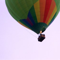 Hot air ballooning 