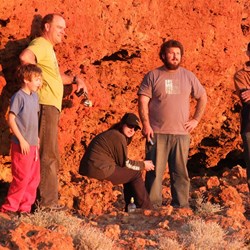 Watching the sun go down