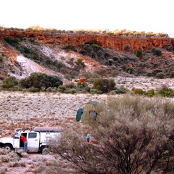 Some chose to camp in the open