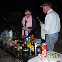 Our hosts for the evening