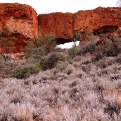 Typical rock formation