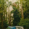 Wet camp at Scotts Peak Dam