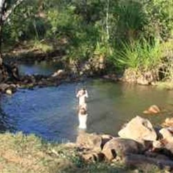 El Questro townsite waterhole