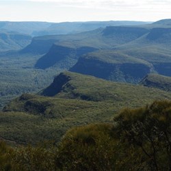 wonderful views from Pigeon House Summit