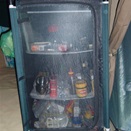 Pantry setup at Ningaloo