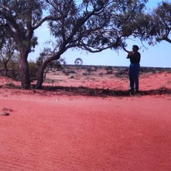 Along the Bore Track