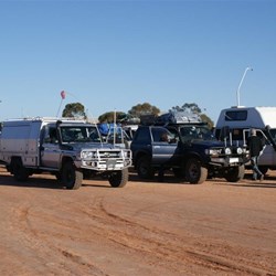 Lined up at Coober and ready to go