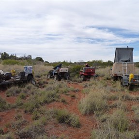 Preparing the quads for the days mission