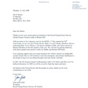RFDS Donation Covering Letter