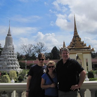 At the Rotal Palace in PP