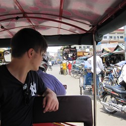 A tuk tuk ride around PP 