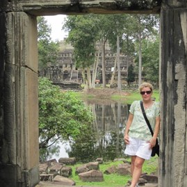 The Pocket Rocket enjoying the scenery