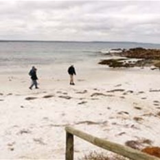 Long strolls along the beach