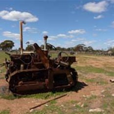 Fiat 50 Bulldozer- Mount Jackson ruins