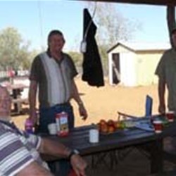 Mount Elvire - Jennifer and her family