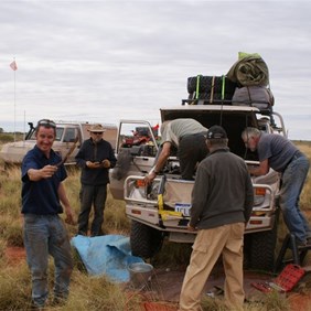 Al with the offending stick.