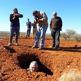 And don't come up till it's finished - MJ preparing the cache.