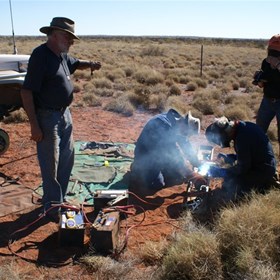 The welding crew at it again