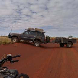 Heading north into the Gibson - The adventure begins!