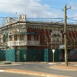 Earthquake damage to Boulder's historic buildings