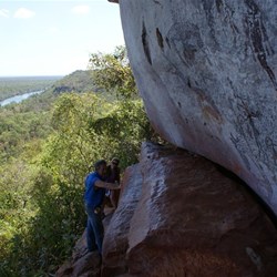 On the Escarpment above the Drysdale - The Kimberley
