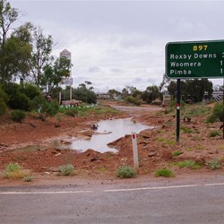 A very wet Andamooka