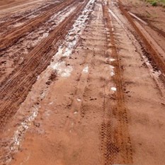 Rain on the Great Central Road