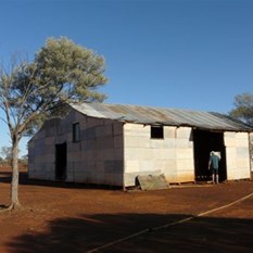 Lake Mason - Shearing shed
