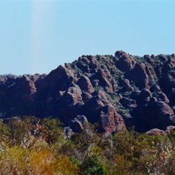 The domes showed new colours in the morning light