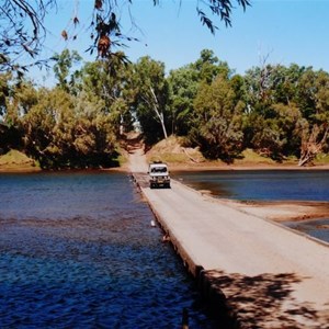 The old Fitzroy Crossing