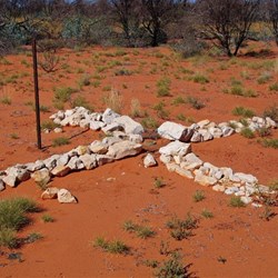 One of Len's Survey Stone Markers