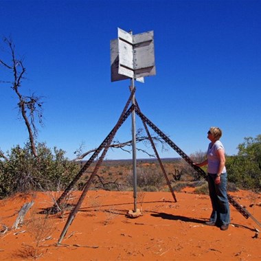 Just one of the many Trig point along the Anne Beadell