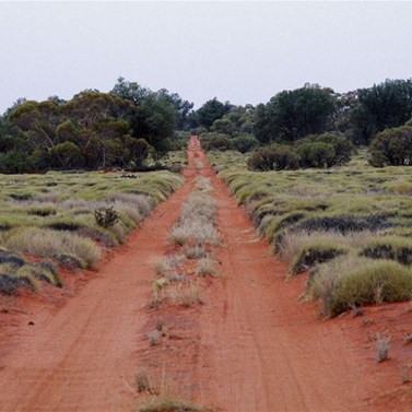 Heading towards Voakes Hill