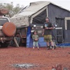 Solo camping in Karijini, old mates in Headland and sand blasted @ 80 mile.