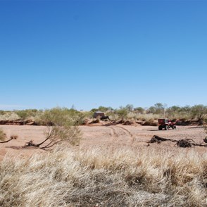The first creek crossing