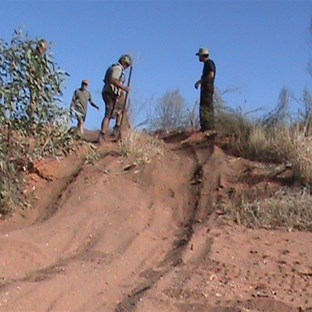 The exit point on the Yandagooge